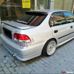 Honda Civic Cam Üstü Spoiler Parlak Siyah, 1998-2000