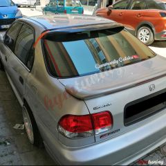 Honda Civic Cam Üstü Spoiler Parlak Siyah, 1998-2000