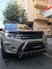Suzuki Vitara 2015+ Üstü Kaput Rüzgarlığı Piano Black, ABS Plastik