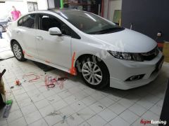 Honda Civic FB7 Ön Tampon Eki, Modulo Ön Karlık, Boyasız, Plastik