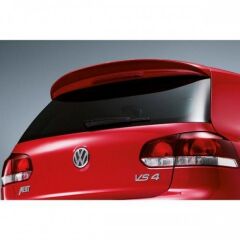 VW Golf 6 ABT Spoiler, Anatomik Model, Piano Black Parlak Siyah Boyalı, ABS Plasti,k