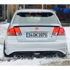 Honda Civic Vtec 2 Cam Üstü Spoiler Parlak Siyah, 2001-2005