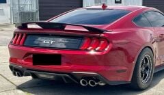 FORD MUSTANG GT500 SPOYLER 2015 2021 PARLAK SİYAH İTHAL PLASTİK