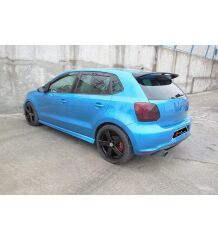 VW Polo 2009-2017 R-Line Yan Marşpiyel, Boyasız, ABS Plastik, Sağ Sol Takım
