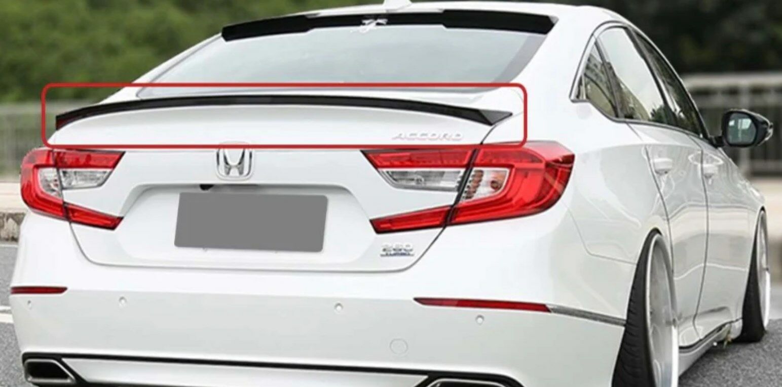 HONDA ACCORD MK10 HYBİRD SPOYLER 2018 2021 PARLAK SİYAH