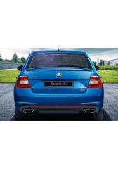Skoda Octavia RS Spoiler, 2013 2019 Piano Black, ABS Plastik Arka Bagaj Spoyler Yüksek Spoyler