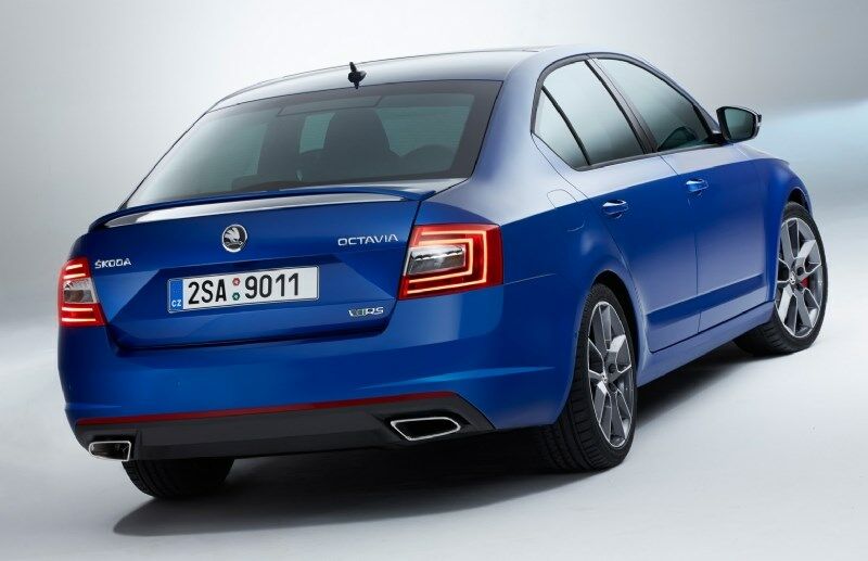 Skoda Octavia RS Spoiler, 2013 2019 Piano Black, ABS Plastik Arka Bagaj Spoyler Yüksek Spoyler