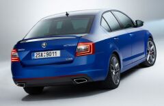 Skoda Octavia RS Spoiler, 2013 2019 Piano Black, ABS Plastik Arka Bagaj Spoyler Yüksek Spoyler