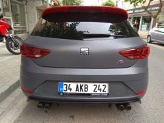 LEON  DİFÜZÖR MAKYAJLI KASA 2017 SONRASI ÇİFT ÇIKIŞLI PIANO BLACK PARLAK SİYAH