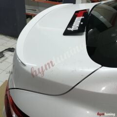 Renault Megane 4 SD İnce Spoiler Boyasız, SERT PLASTİK Arka Bagaj Çıtası