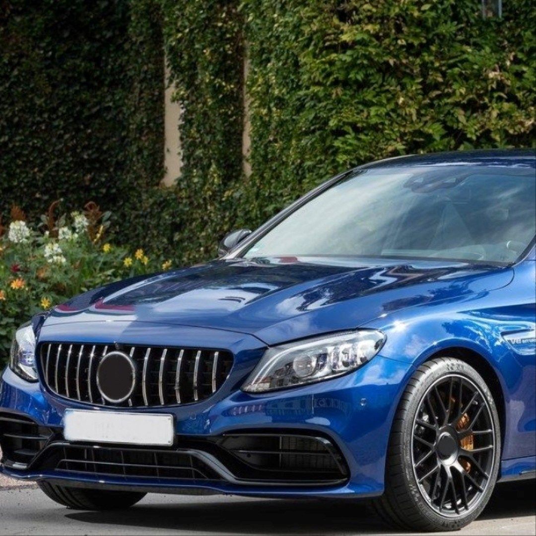 MERCEDES C SERİSİ W205 C63 MAKYAJLI ÖN TAMPON 2015 2022 BOYASIZ