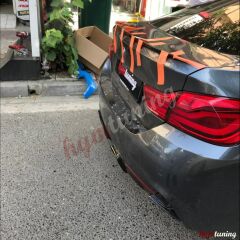 BMW 4 Serisi F36 Grand Coupe 4 Kapı Sedan Spoyler Boyasız Plastik, 4 Kasa Sedan Arka Bagaj Spoiler