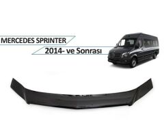 Mercedes Sprinter 2014+ Kaput Rüzgarlığı Piano Black