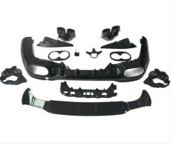 MERCEDES W118 CLA 45 FULL BODY KIT (ÖN TAMPON , PANJUR,DİFÜZÖR,EGZOZ)