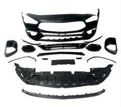 MERCEDES W118 CLA 45 FULL BODY KIT (ÖN TAMPON , PANJUR,DİFÜZÖR,EGZOZ)