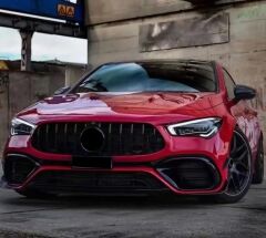 MERCEDES W118 CLA 45 FULL BODY KIT (ÖN TAMPON , PANJUR,DİFÜZÖR,EGZOZ)