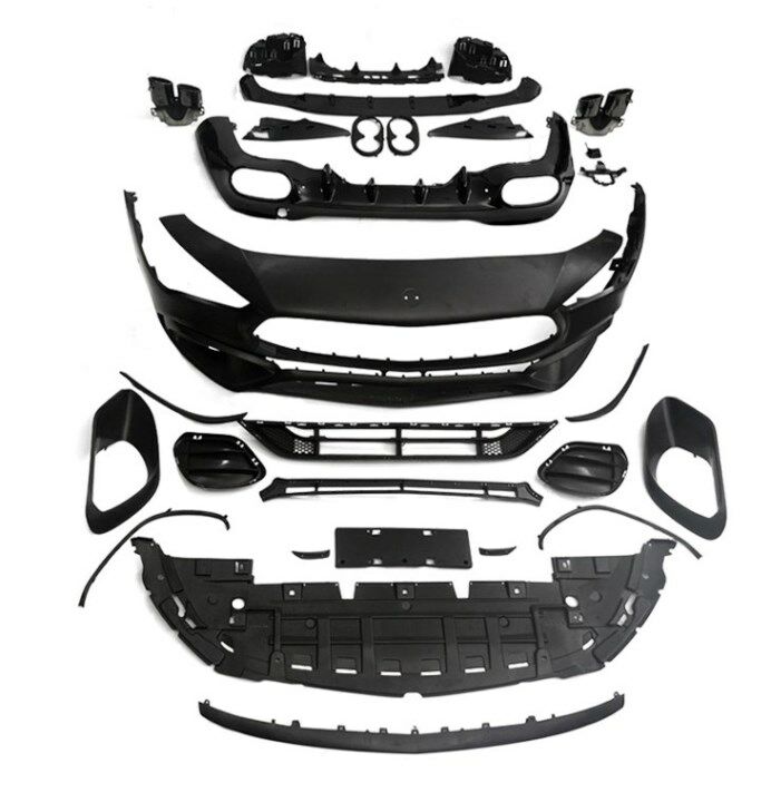 MERCEDES W118 CLA 45 FULL BODY KIT (ÖN TAMPON , PANJUR,DİFÜZÖR,EGZOZ)