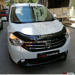 Dacia Lodgy Ön Tampon Lipi, Piano Black Parlak Siyah, ABS Plastik