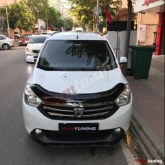 Dacia Lodgy Ön Tampon Lipi, Piano Black Parlak Siyah, ABS Plastik