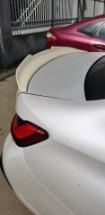 BMW G20 PSM Spoiler Abarth Yarasa Spoyler Piano Black ABS Plastik 2019 ve üzeri uyumlu, Parlak Siyah