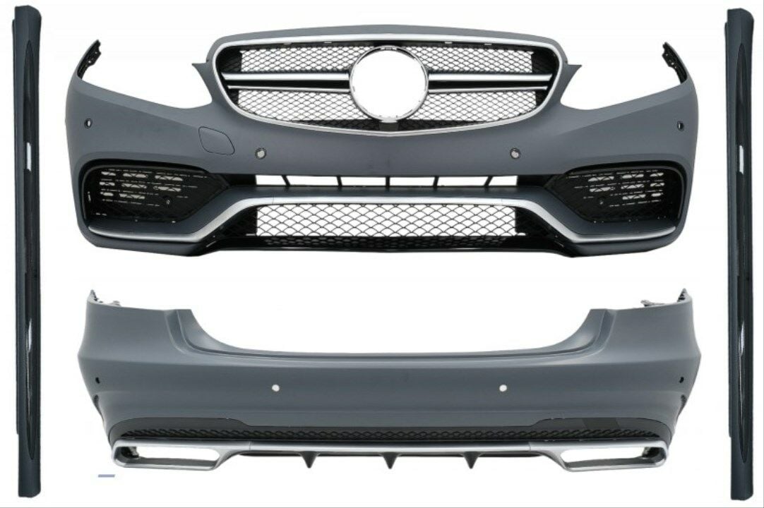 MERCEDES W212 E63 BODY KIT (2013-2015) (ÖN TAMPON-DIFÜZÖR-EGZOZ-MARSPIYEL)