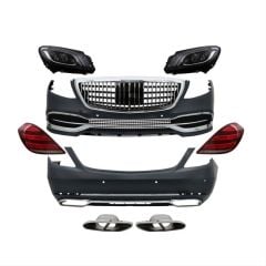 MERCEDES W222 S SERİSİ 2014-2020 MAYBACH BODY KIT (MAYBACH FAR VE STOP DAHİL)