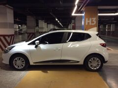 Renault Clio 4 Krom Yan Kapı Çıtası 4 Parça, Paslanmaz Çelik HB SW Uyumlu