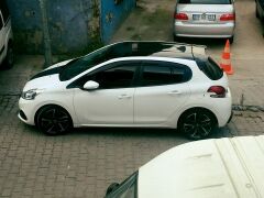 Peugeot 208 Spoiler, Arka Cam Üstü Rüzgarlığı Spoyler Piano Black Boyalı