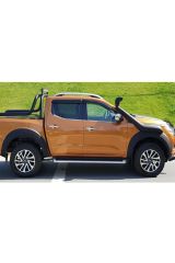 Nissan Navara Çamurluk Dodik Set NP300 AdBlue Düz Mat Siyah, 2014