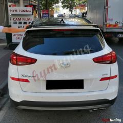 Hyundai Tucson Spoiler, ABS Plastik, Piano Black, 2016 2020, Mk3 ve Mk3.5 Uyumlu
