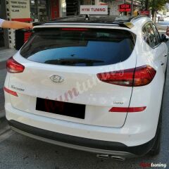 Hyundai Tucson Spoiler, ABS Plastik, Piano Black, 2016 2020, Mk3 ve Mk3.5 Uyumlu