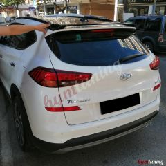 Hyundai Tucson Spoiler, ABS Plastik, Piano Black, 2016 2020, Mk3 ve Mk3.5 Uyumlu