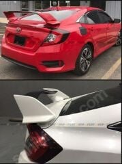 Honda civic fc5 typer spoiler spoyler ithal boyasız 1. sınıf ürün abs plastik
