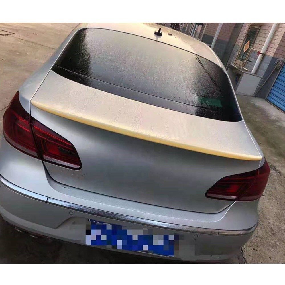 VW Passat CC Spoiler, ABS Plastik, BOYASIZ, 2008 2016, KEMİK RENK