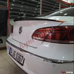 VW Passat CC Spoiler, ABS Plastik, BOYASIZ, 2008 2016, KEMİK RENK