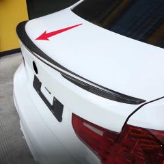 BMW X6 E71 Spoyler, Bagaj Üstü Spoiler Piano Black 2008 2015 Uyum, Parlak Siyah Boyalı ABS Plastik