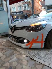 Renault Clio 4 Ön Karlık Boyasız Abs Plastik