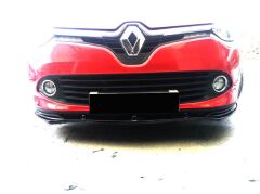 RENAULT CLİO 4 ÖN TAMPON lip'ii parlak siyah
