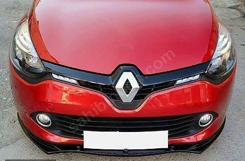 RENAULT CLİO 4 ÖN TAMPON lip'ii parlak siyah