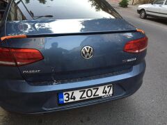 VW Passat B8 Sedan Spoyler, Boyasız ABS Plastik, 2015 2021 UYUMLU, PassatB8 Tuning Modifiye Aksesuar