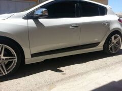 RENAULT MEGANE 3 2009-2016 Marşpiyel Takımı, ABS Plastik, Boyasız