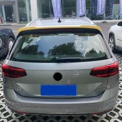 VW Passat B8 Variant Spoyler, PassatB8 Wagon Spoiler Parlak Siyah, ABS Plastik Piano Black Boyalı