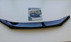 Honda Civic Spoiler Boyasız ABS PLASTİK, Sedan 2016 2021 UYUMLU, Anatomik Kibar İnce Spoyler