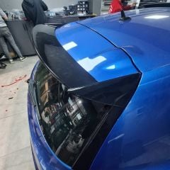 VW Scirocco Spoiler Piano Black, Makyajlı Kasa İçin, 2015 2017 ABS PLASTİK Tuning Aksesuar Modifiye