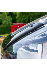 Renault Trafic 2014 2019 Kaput Rüzgarlığı Piano Black