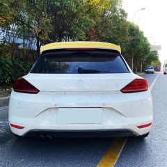VW Scirocco Spoiler Piano Black, Makyajlı Kasa İçin, 2015 2017 ABS PLASTİK Tuning Aksesuar Modifiye