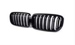 BMW X5 F15 BÖBREK ÇİFT TIRNAK PİANO BLACK, PARLAK SİYAH ABS PLASTİK