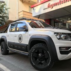 VW Amarok 2010 2016 Çamurluk Dodik Seti Mat Siyah 4 Parça