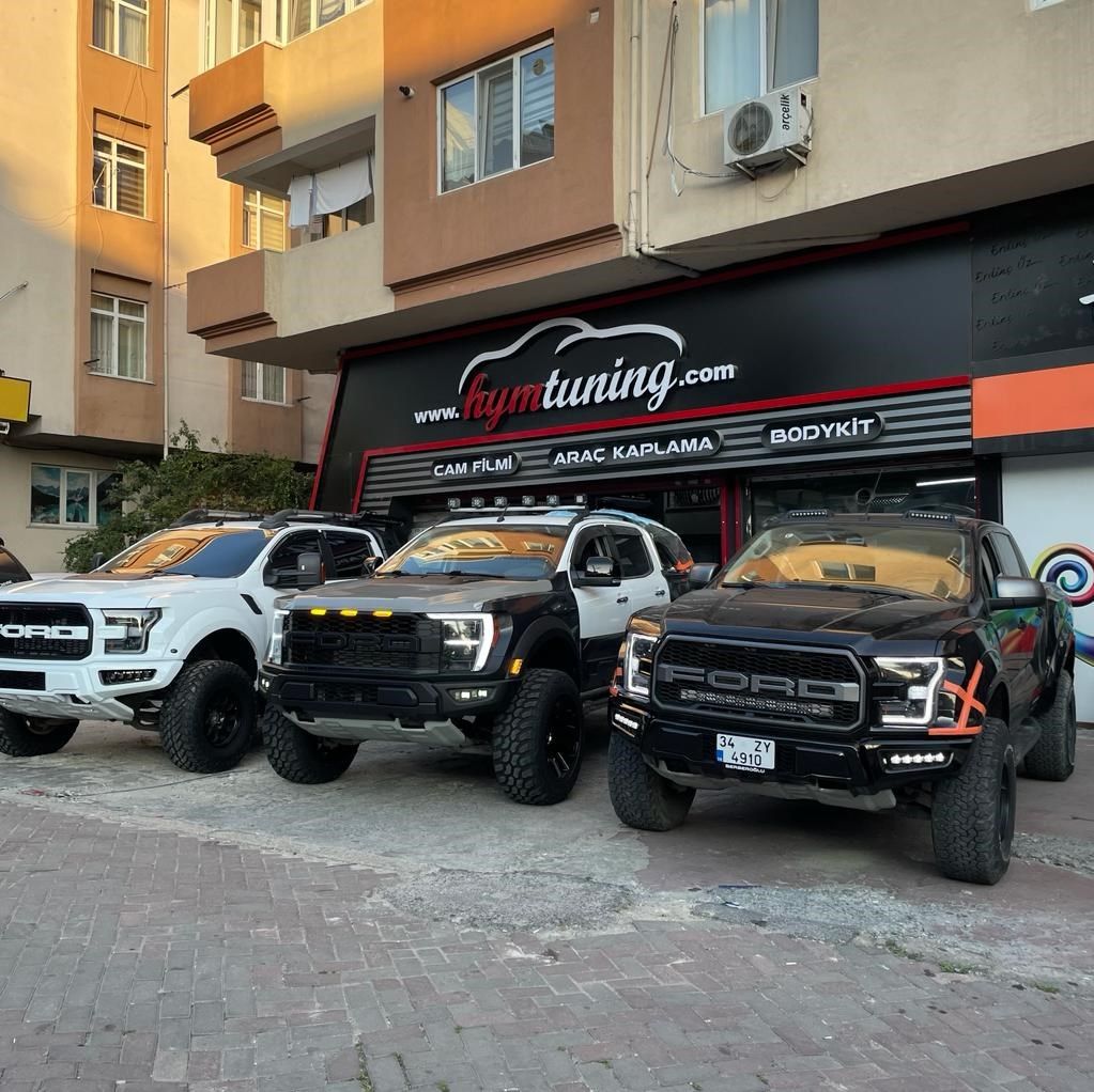 Ranger F150 GEN3  Raptor Body Kit komple dönüşüm !!!