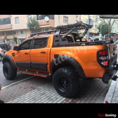 Ford Ranger 2016 Plastik Kapı Kaplaması 4 Parça düz model